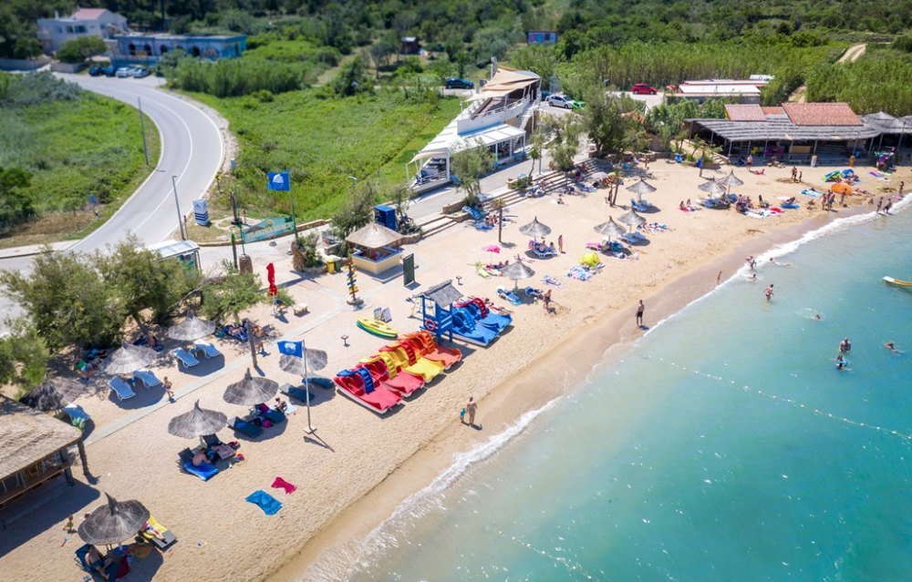 Planjka beach in Stara Novalja